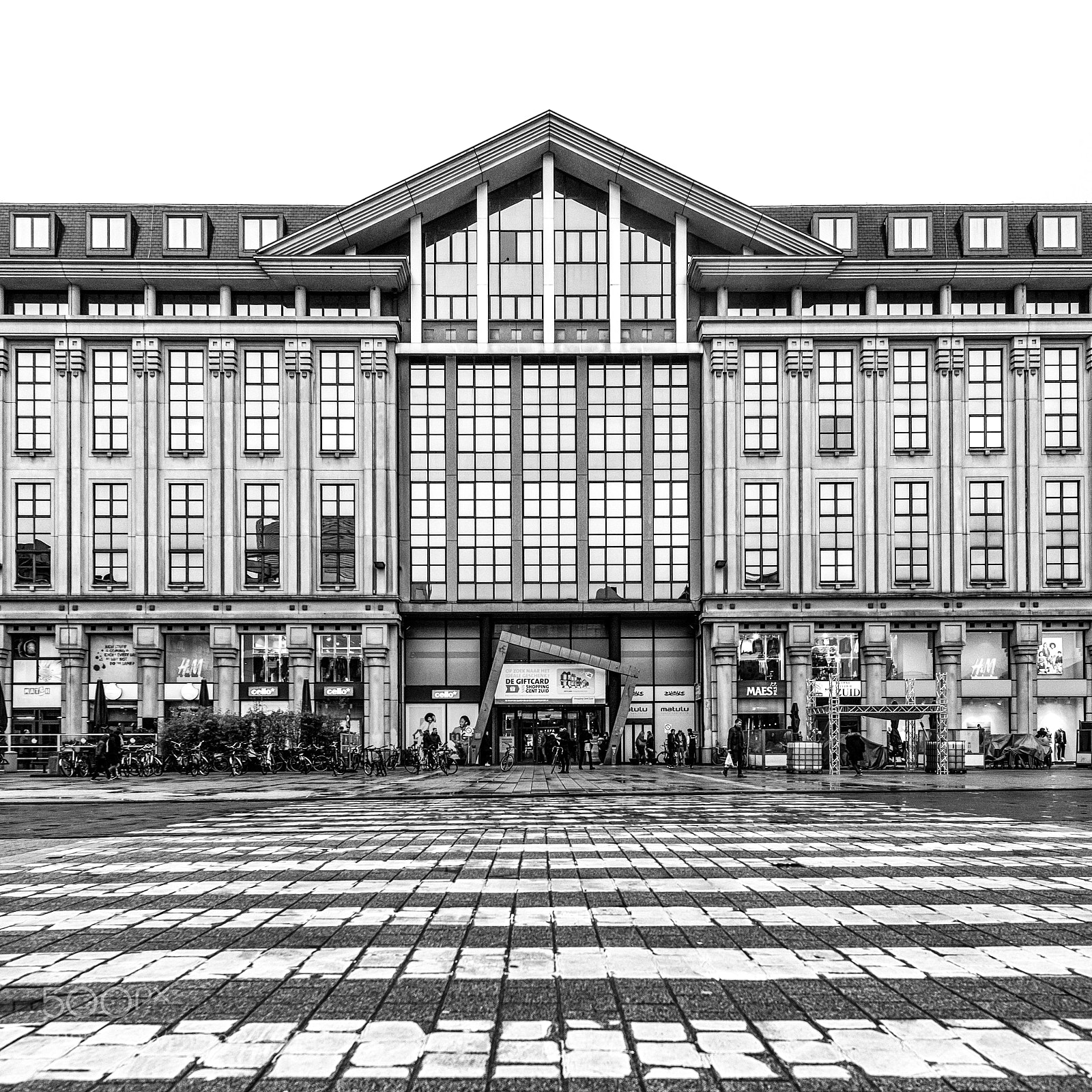 Nikon D810 sample photo. Gent shopping center photography