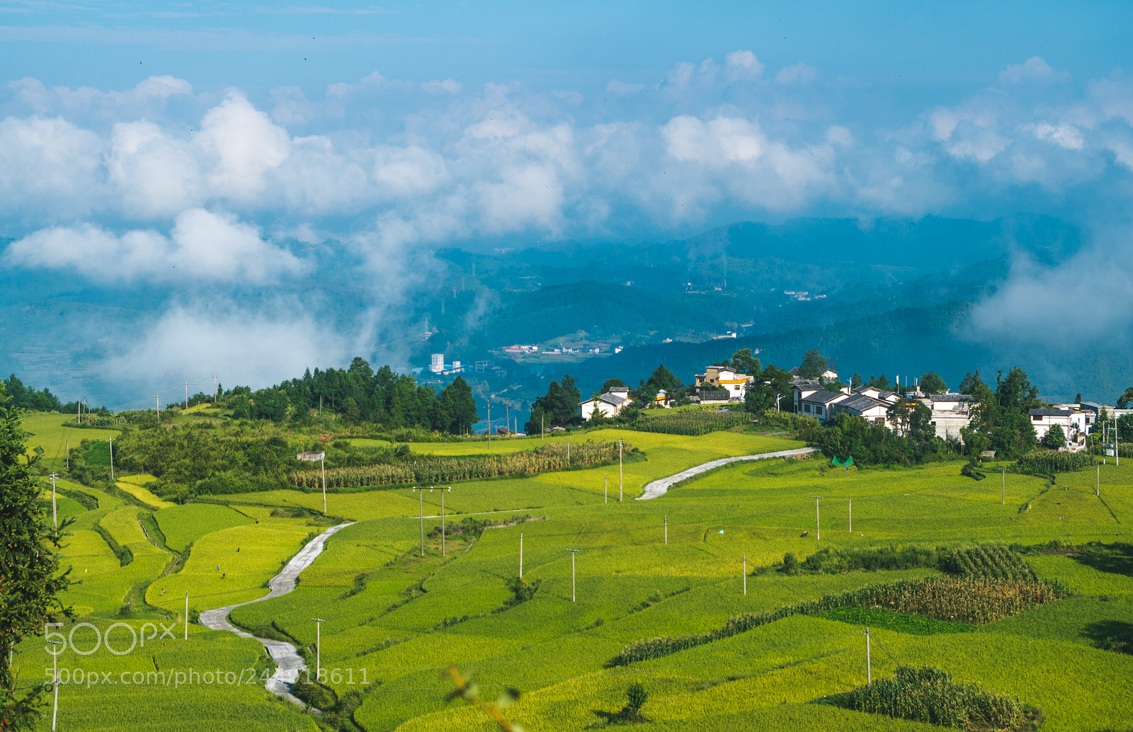 Pentax K-50 sample photo. The countryside on the photography