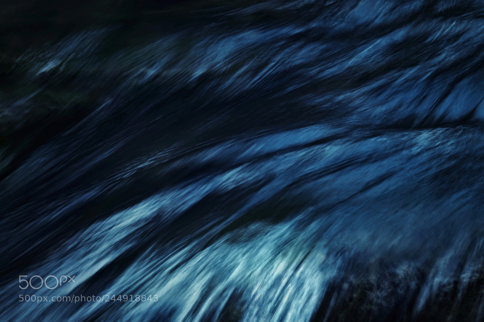 Nikon D5500 sample photo. Dark abstract wave on photography