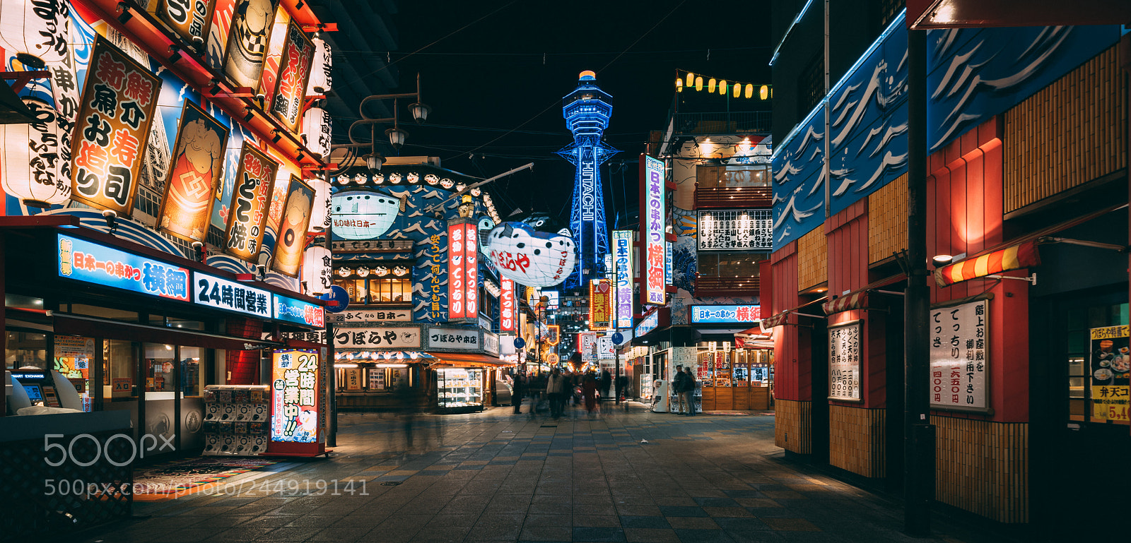 Sony a7R II sample photo. Tsutenkaku photography