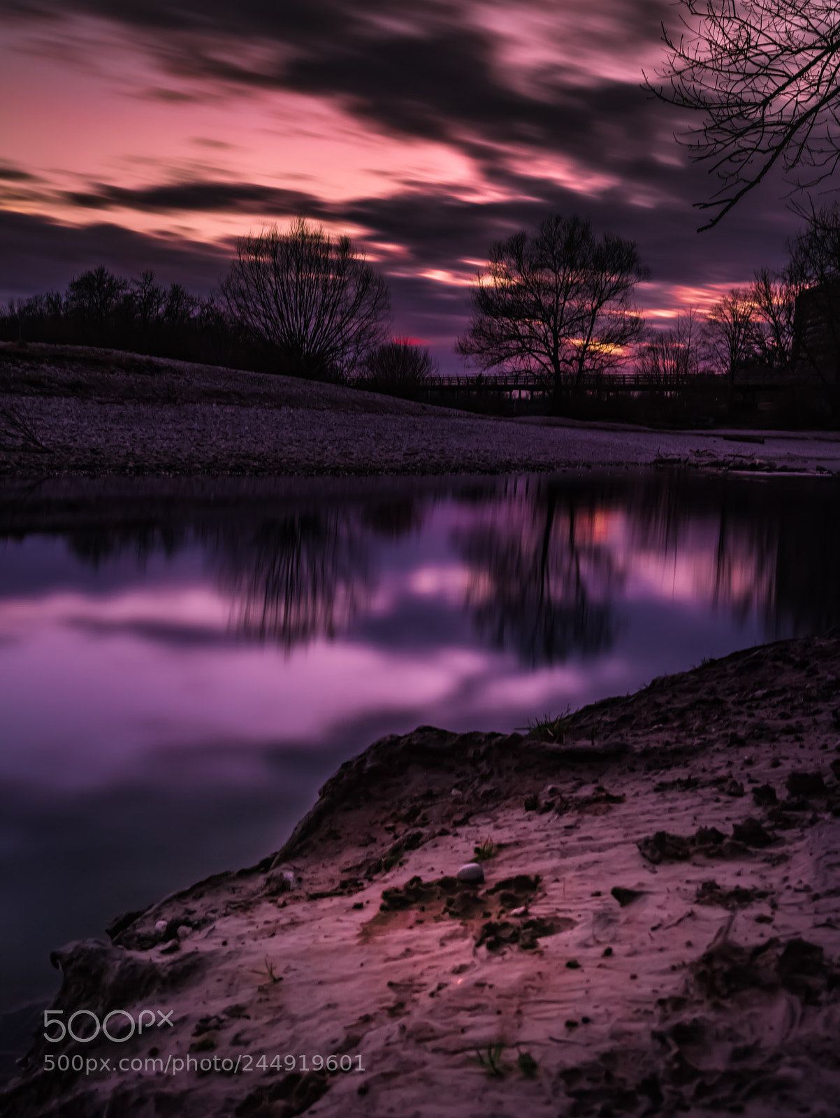 Canon EOS 6D Mark II sample photo. Purple river photography