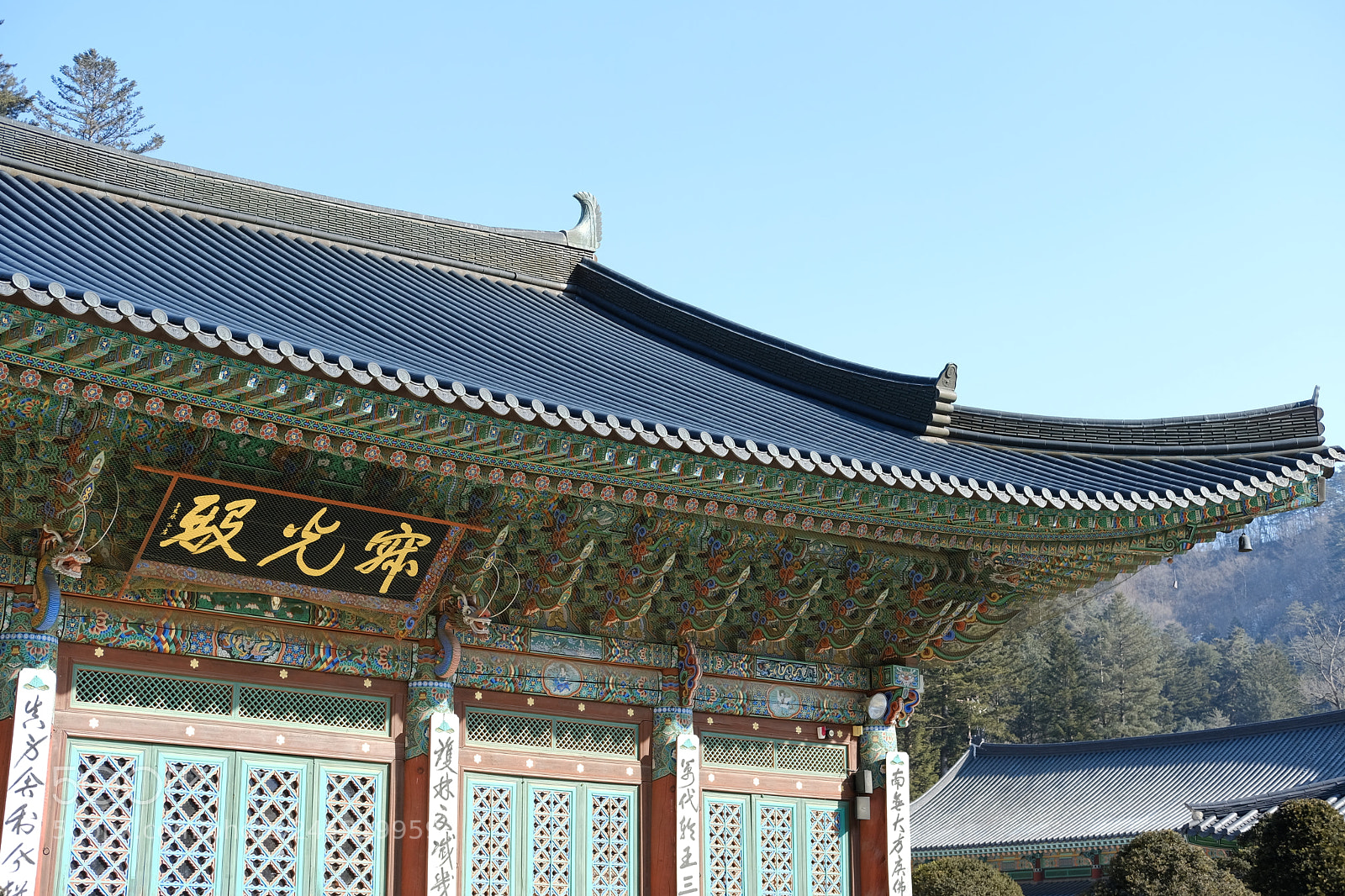 Fujifilm X-T2 sample photo. Woljeongsa temple photography