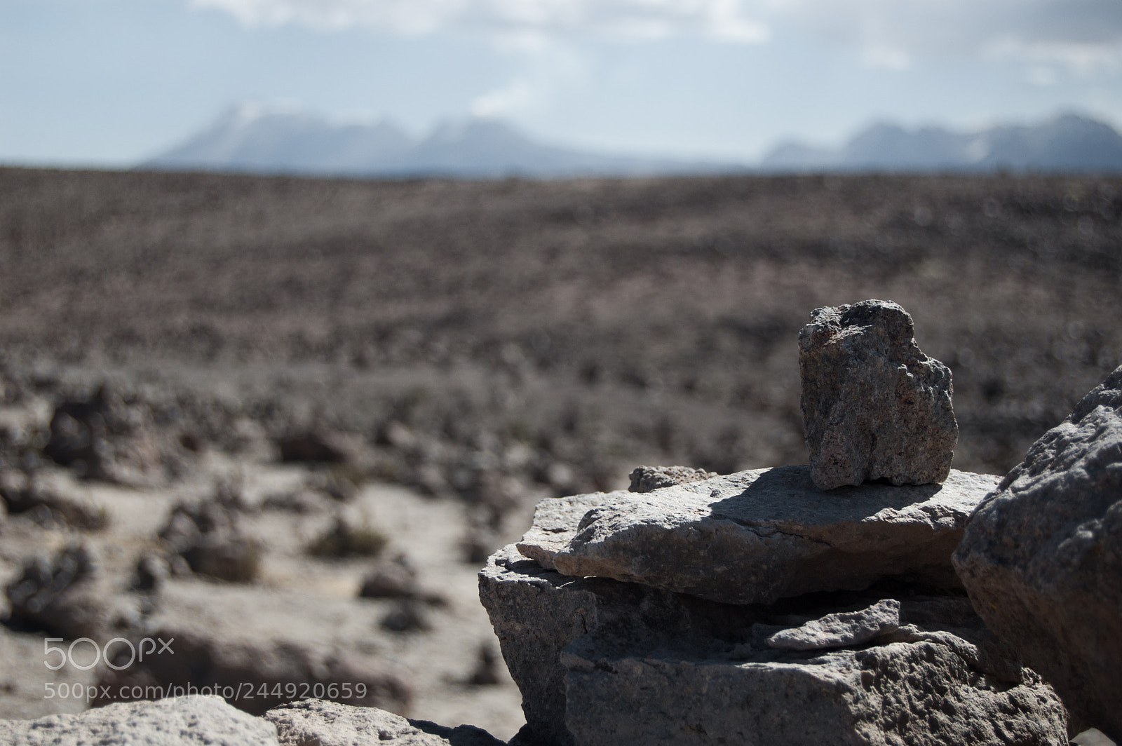 Nikon D40 sample photo. Lonely stone photography