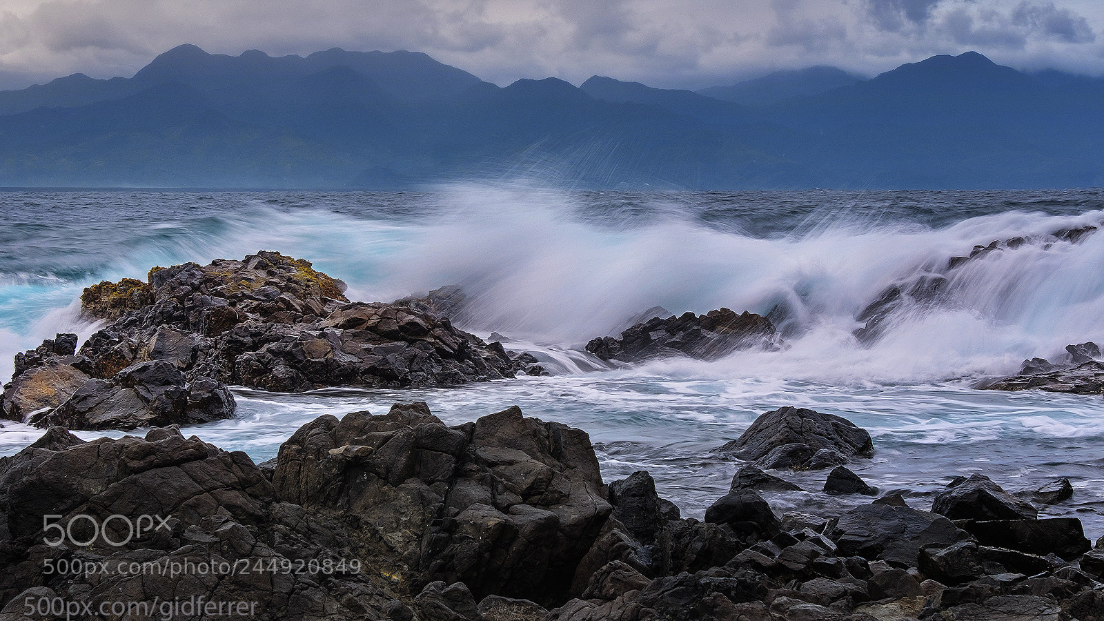 Fujifilm X-T2 sample photo. Angry sea photography