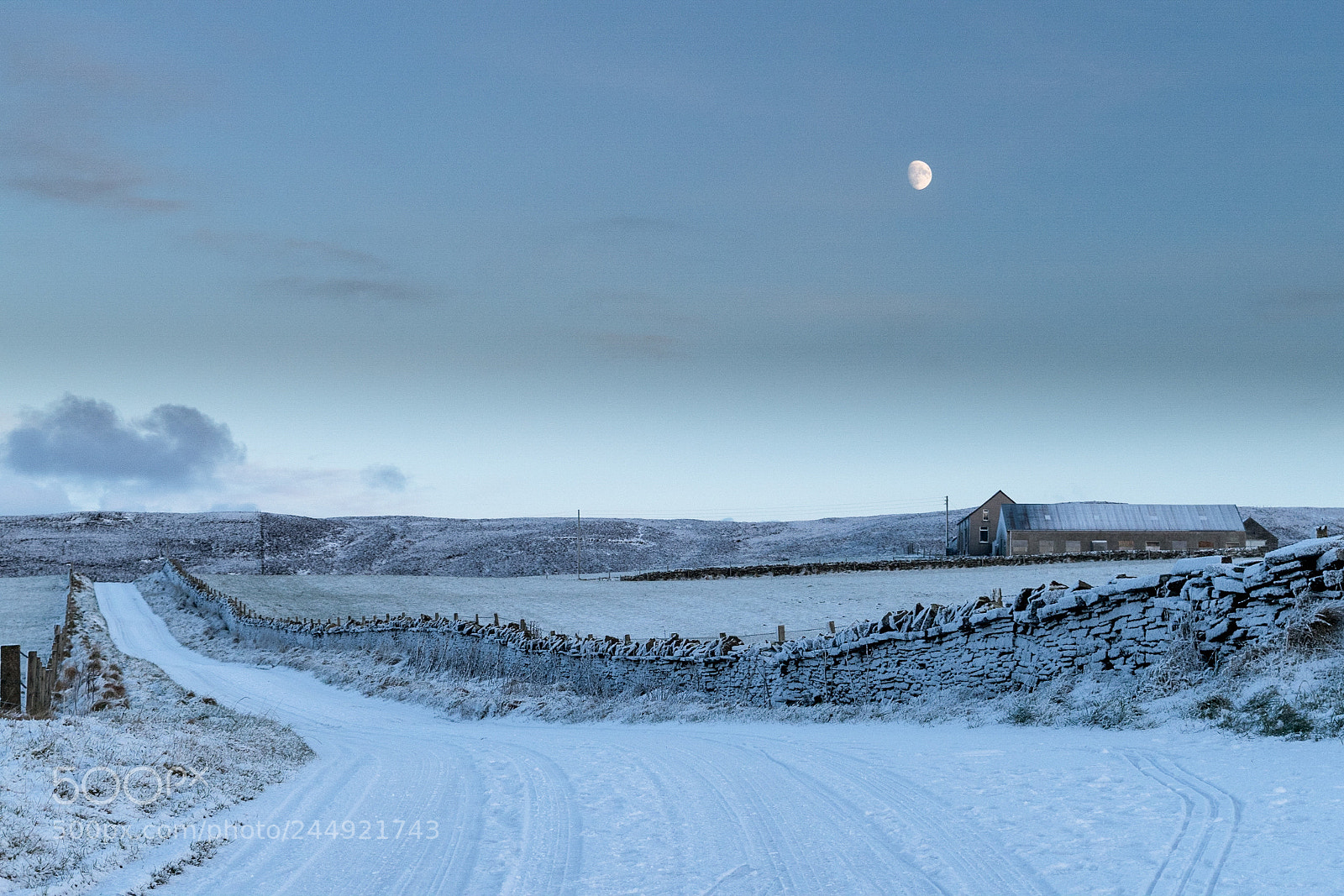 Nikon D5500 sample photo. Bluescape snowscape photography