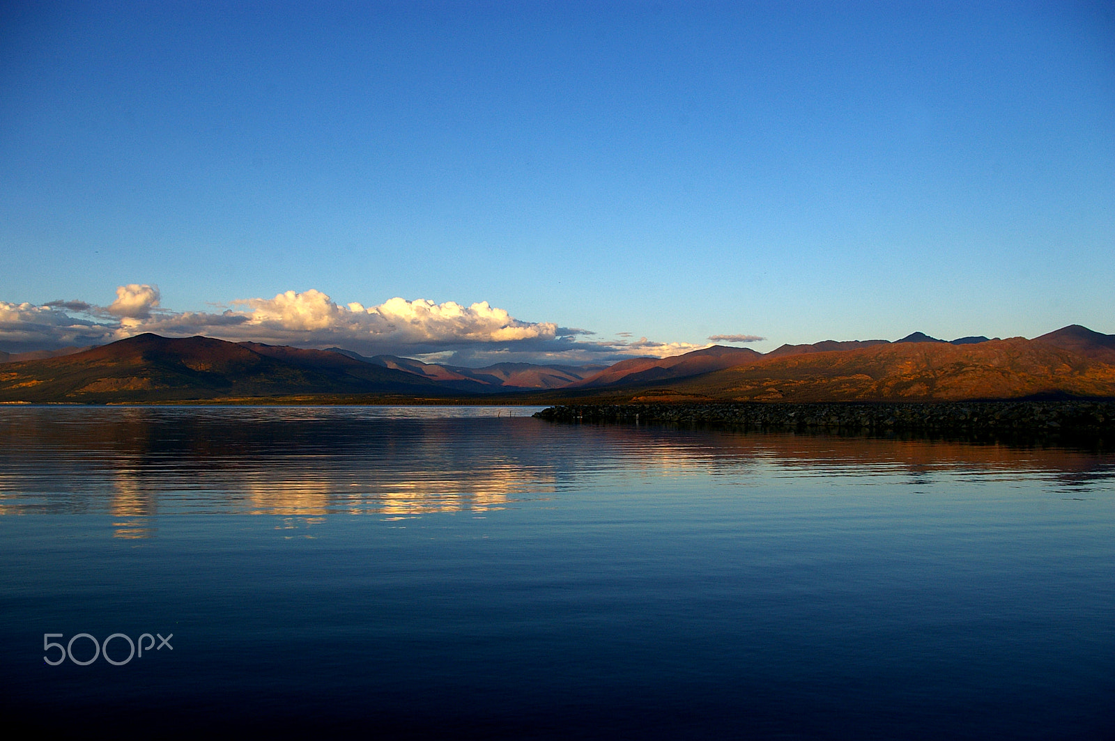 Samsung GX-1L sample photo. Lake in yukon territory, canada. photography