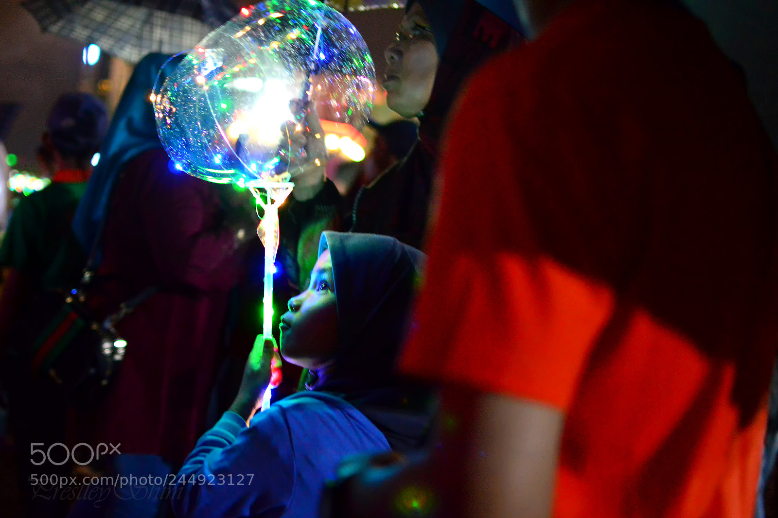 Nikon D3200 sample photo. Girl on new year's photography