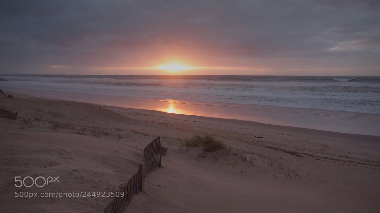 Panasonic Lumix DMC-G1 sample photo. Sunset in winter photography