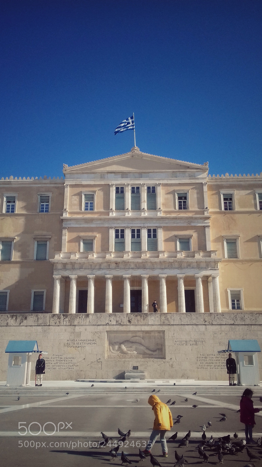Samsung Galaxy J3(2016) sample photo. Greek parliament photography