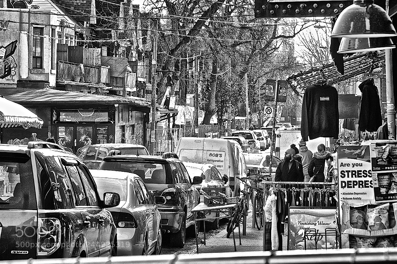 Pentax K-1 sample photo. Kensington market photography