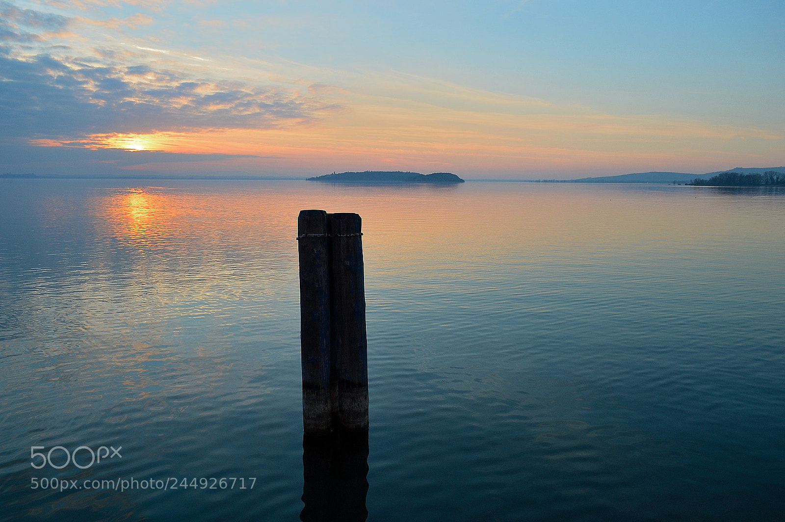Nikon D3200 sample photo. Sunset on the lake photography