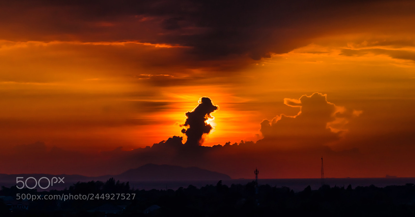 Nikon D7200 sample photo. Sunset in thailand photography