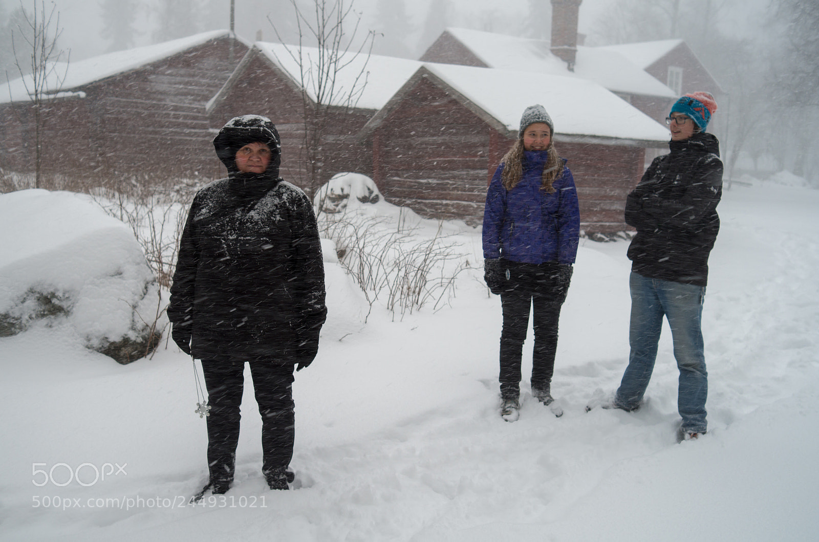 Leica X2 sample photo. Winter storm photography