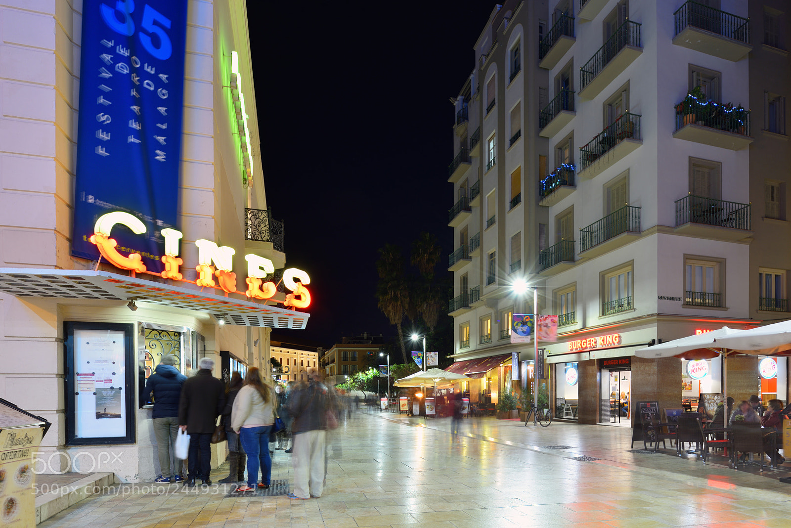 Nikon D810 sample photo. Cine de málaga photography