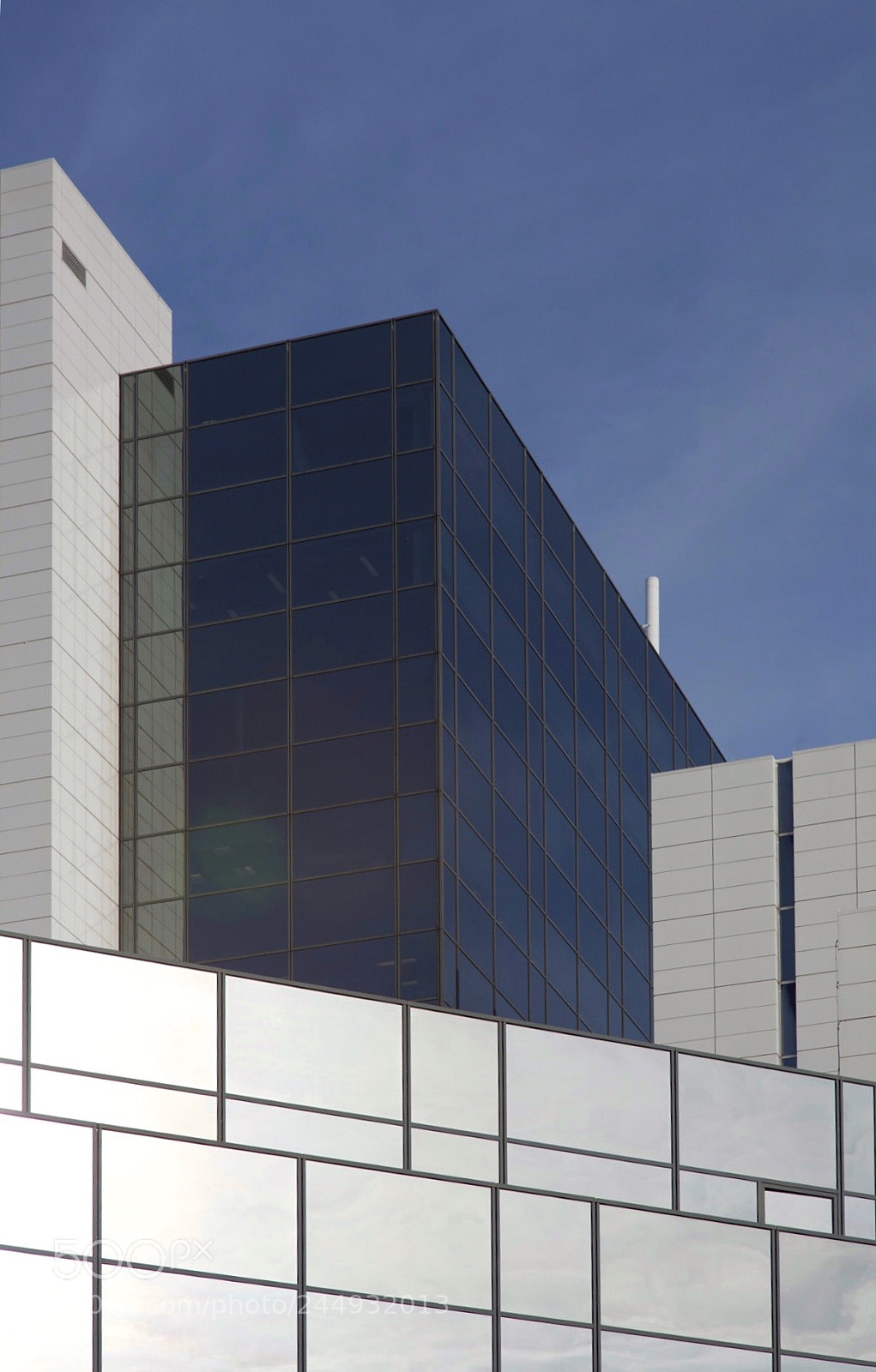Nikon D810 sample photo. Architectural geometry. office buildings photography