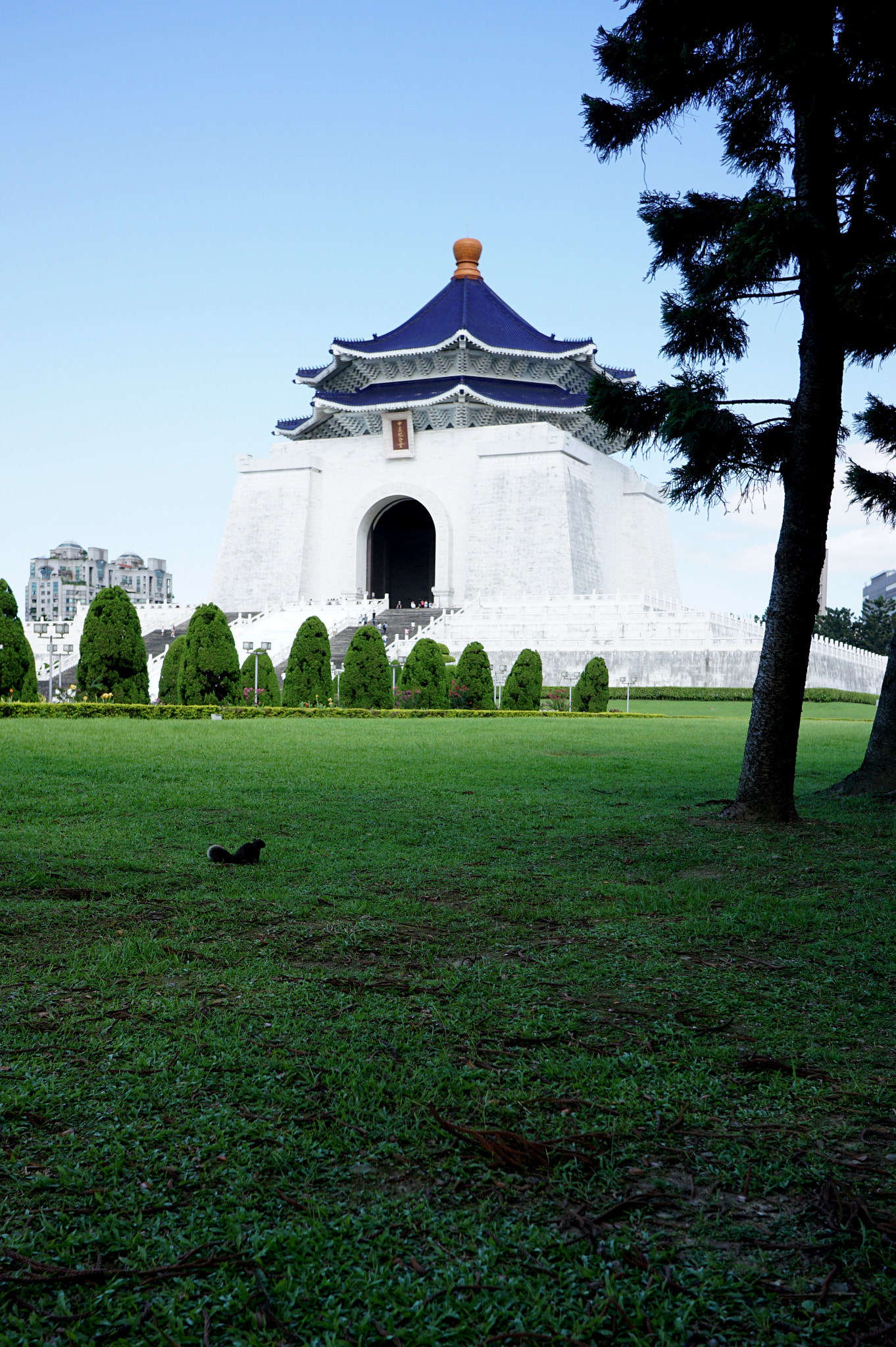 Sony a6000 sample photo. Chiang kai-shek memorial hall， taipei photography