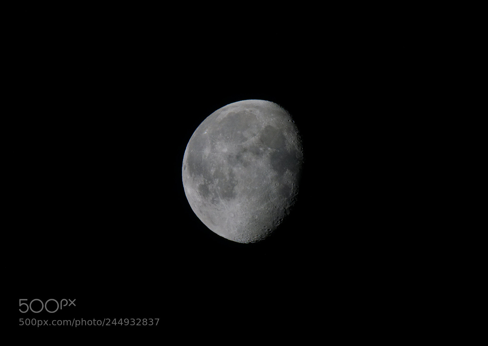 Panasonic DMC-G81 sample photo. Moon photography