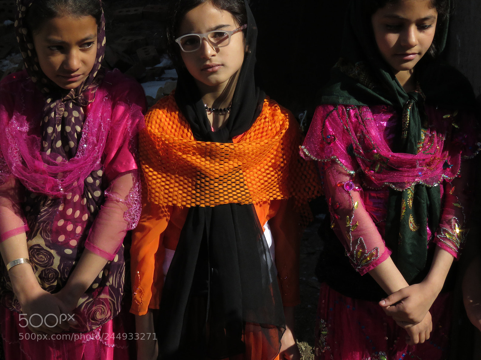 Canon PowerShot SX60 HS sample photo. Kurdish rural girls photography