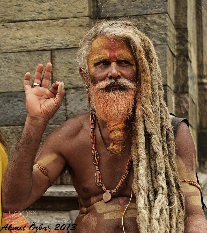 Nikon D800 sample photo. Sadhu katmandu-nepal photography