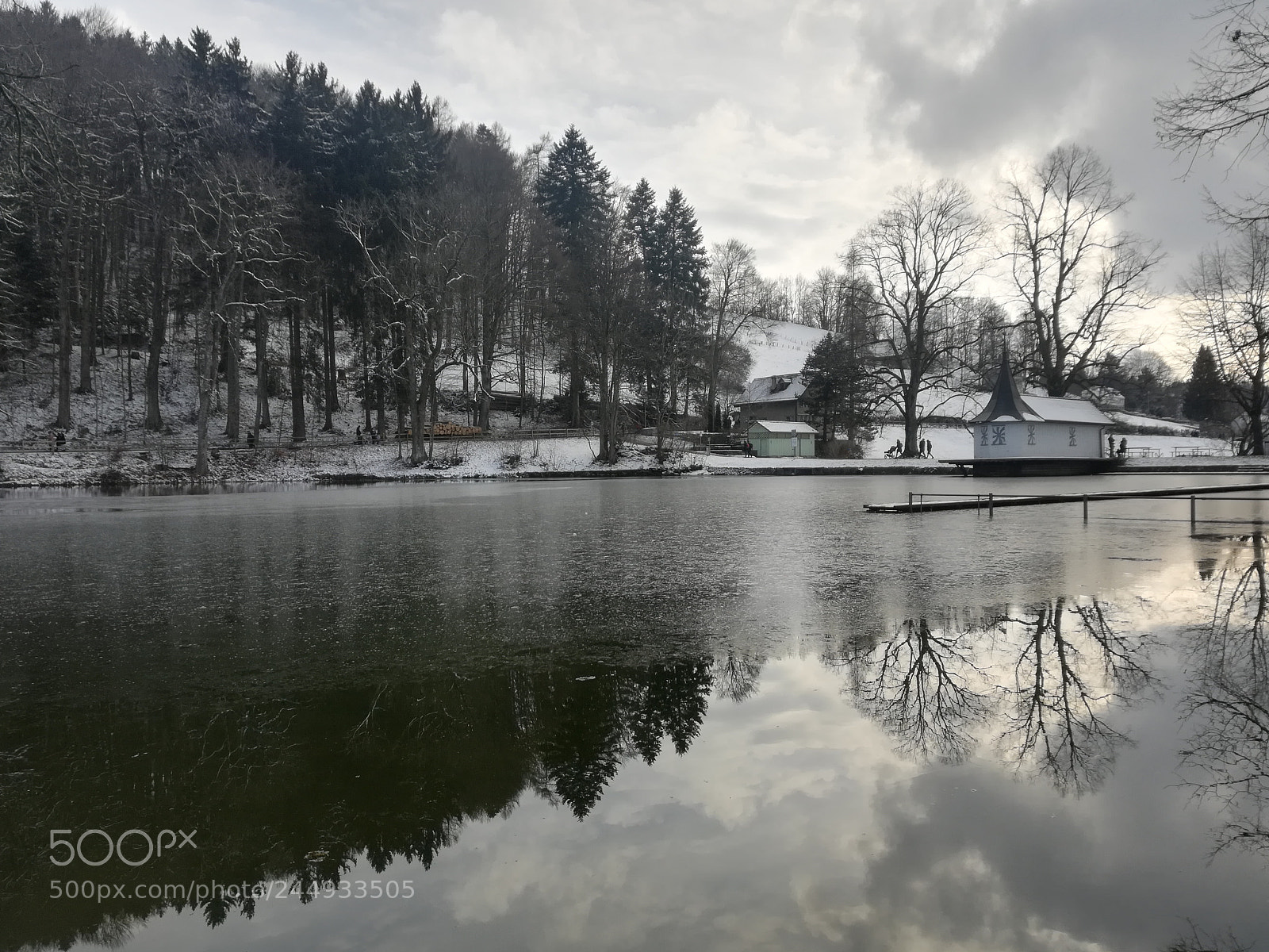 HUAWEI P10 lite sample photo. Frozen gallen photography