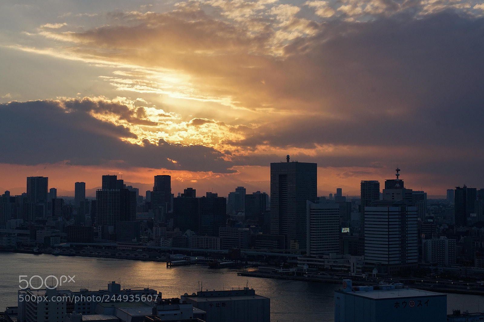 Sony a7 II sample photo. Today's sunset photography