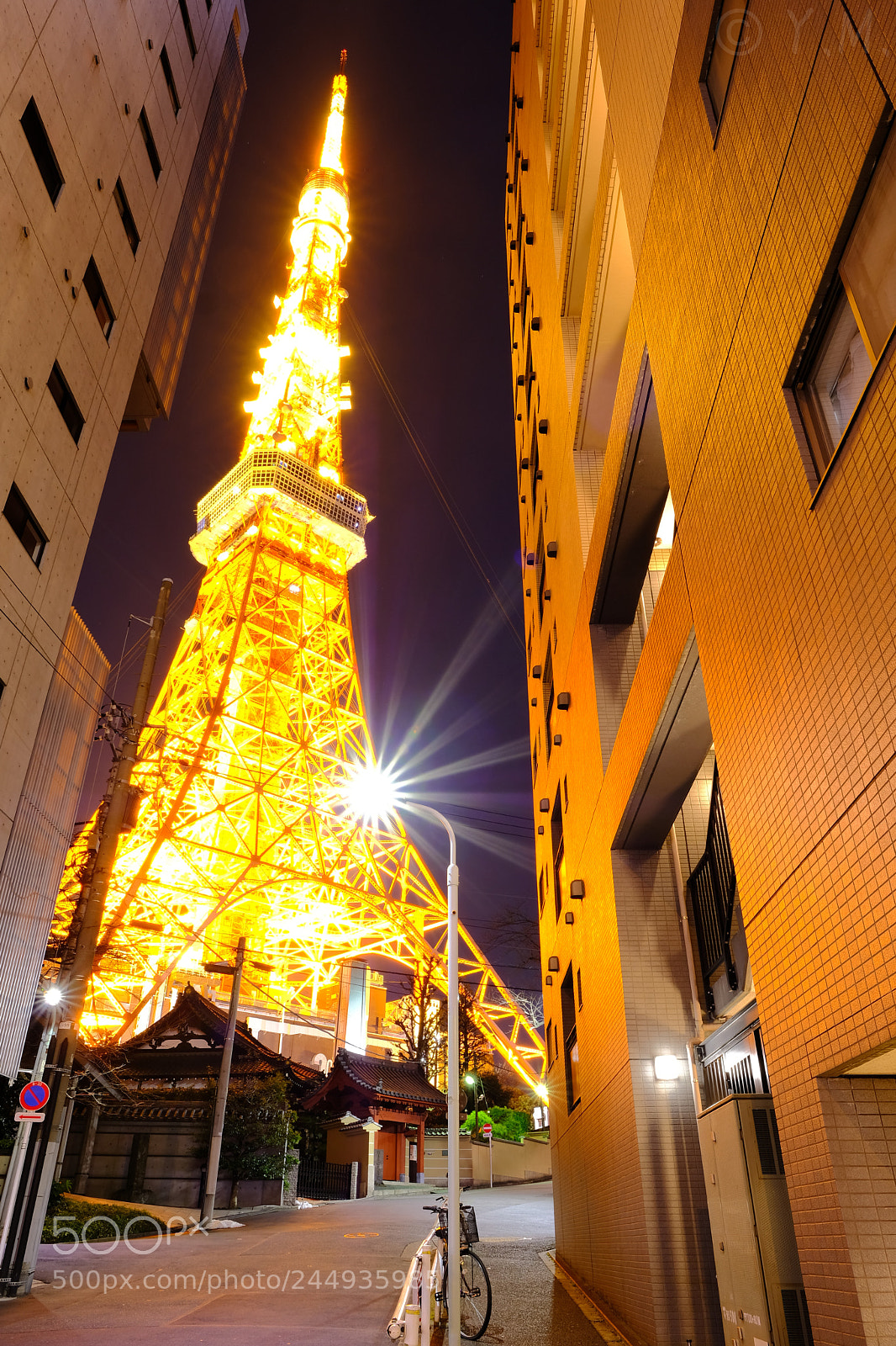 Fujifilm X-T2 sample photo. Tokyo tower photography