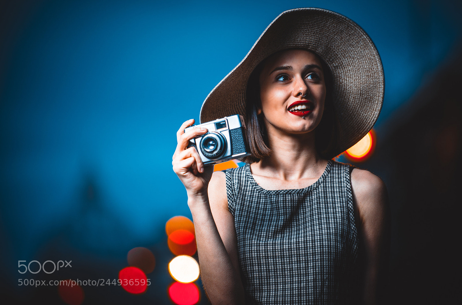 Nikon D610 sample photo. Beautiful model posing in photography
