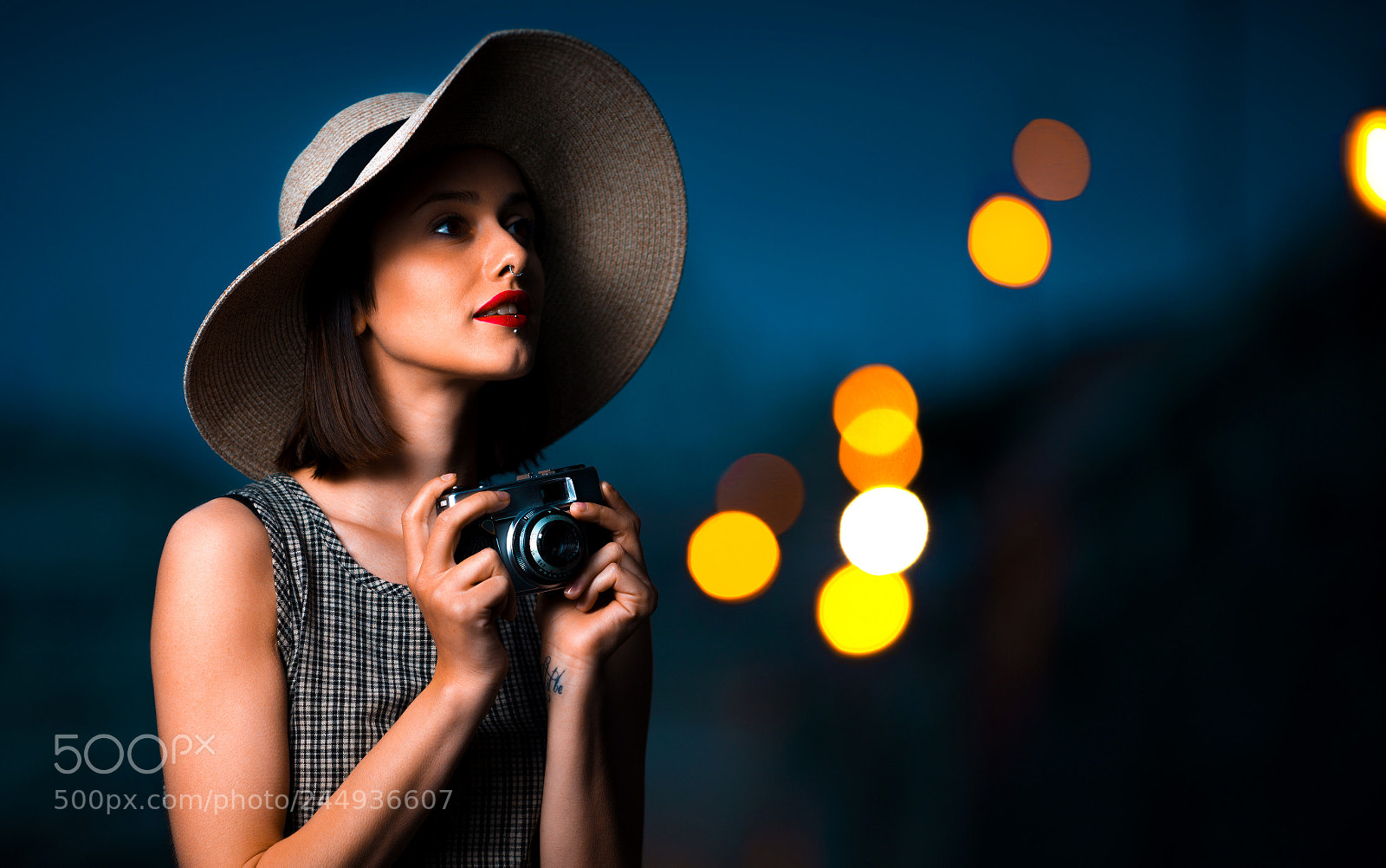 Nikon D610 sample photo. Beautiful model posing in photography