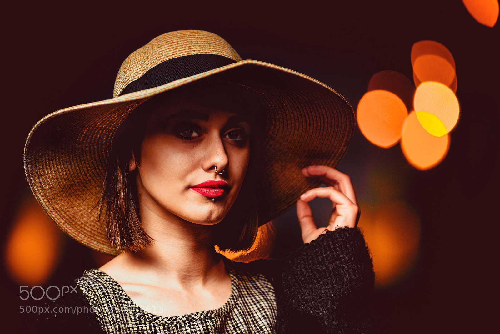 Nikon D610 sample photo. Beautiful model posing in photography