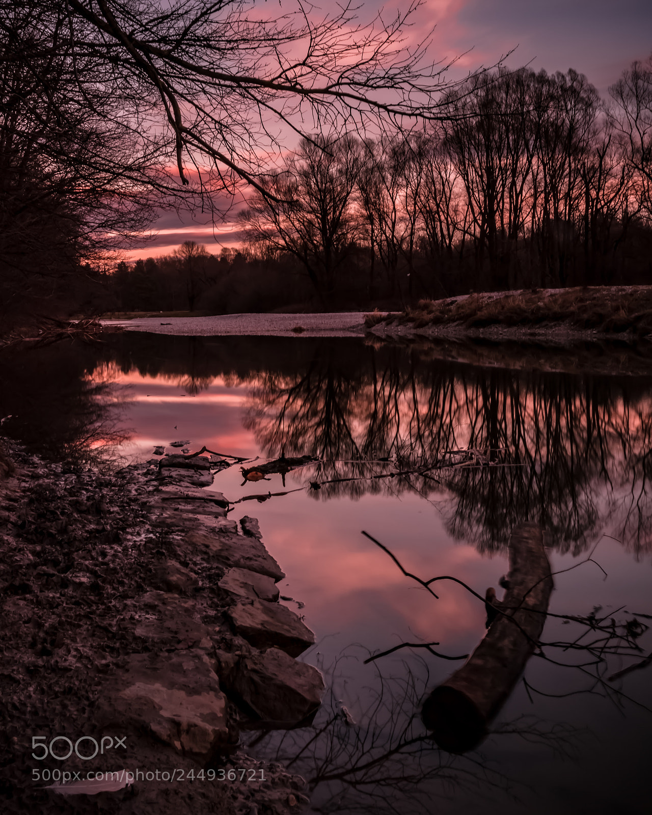Canon EOS 6D Mark II sample photo. Isar sunset photography