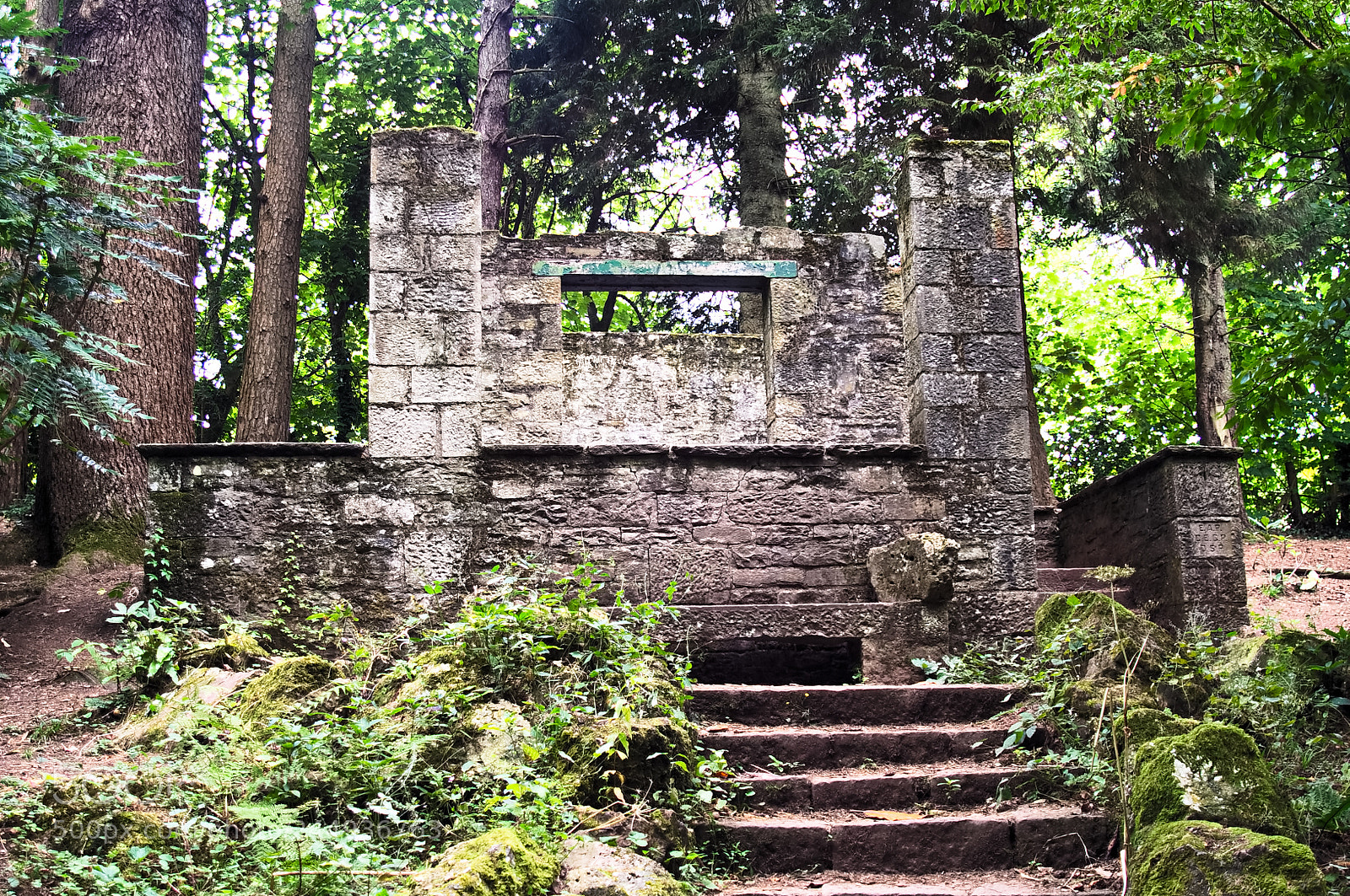 Nikon D2X sample photo. Ruins photography