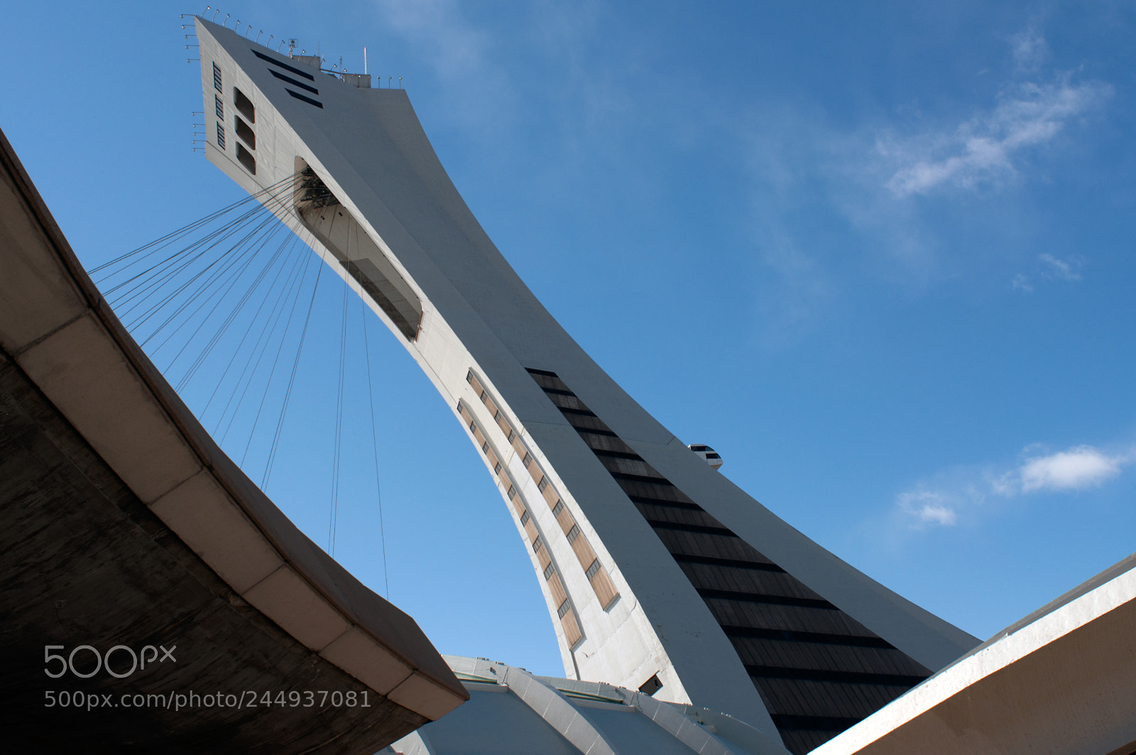 Nikon D90 sample photo. Olympic stadium, montreal, qc photography