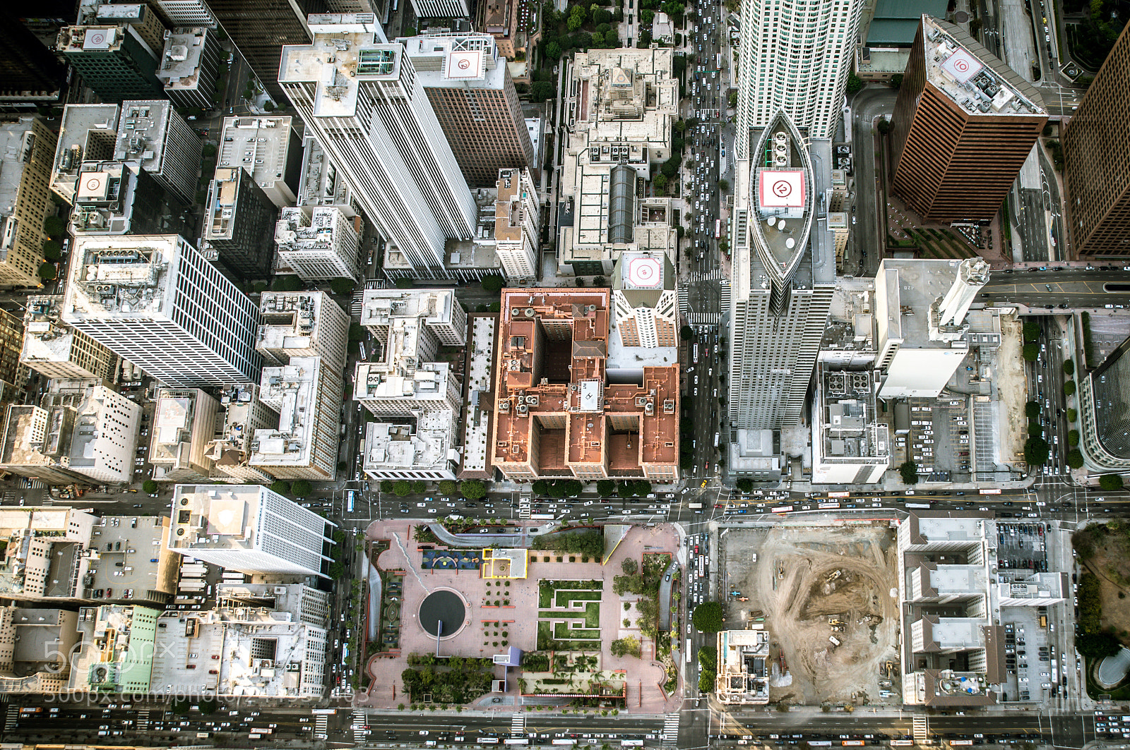 Nikon D610 sample photo. Los angeles aerial view photography