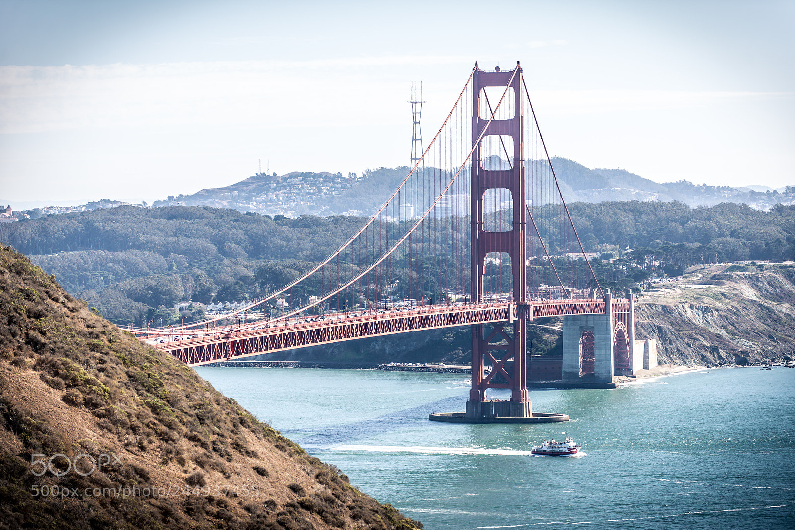 Nikon D610 sample photo. Golden gate bridge in photography