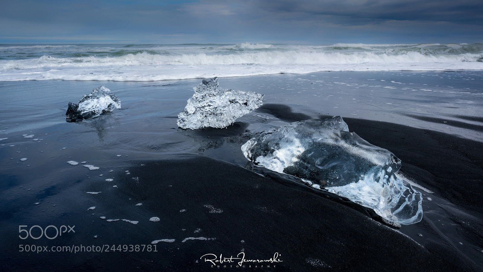 Sony a7R II sample photo. Diamond beach photography