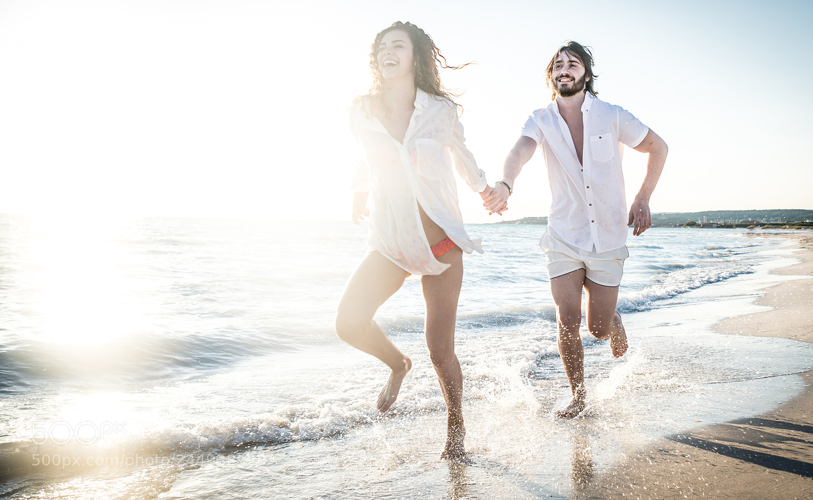 Nikon D610 sample photo. Young couple sharing happy photography