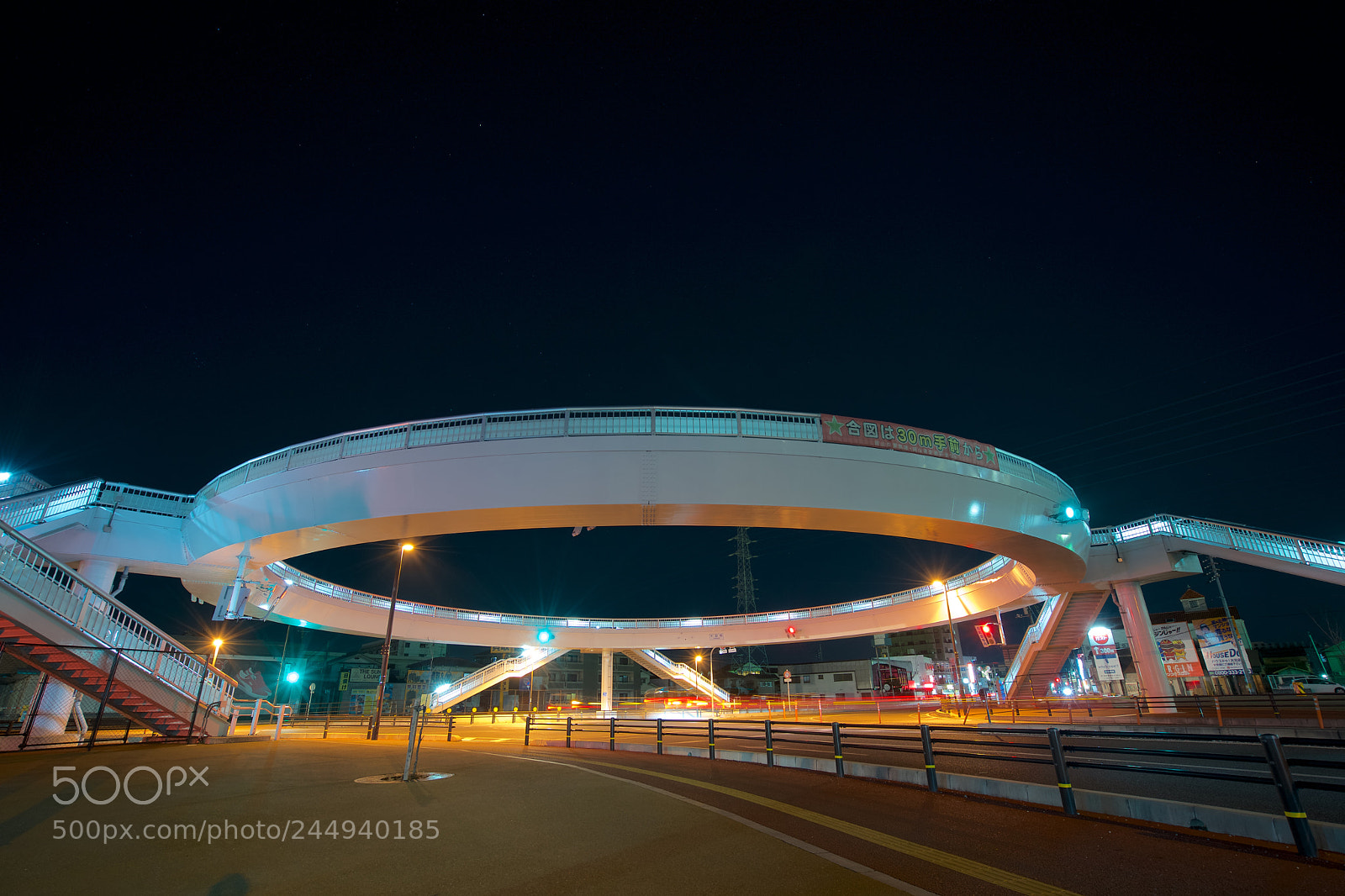 Sony a7 II sample photo. Elevated walkway photography