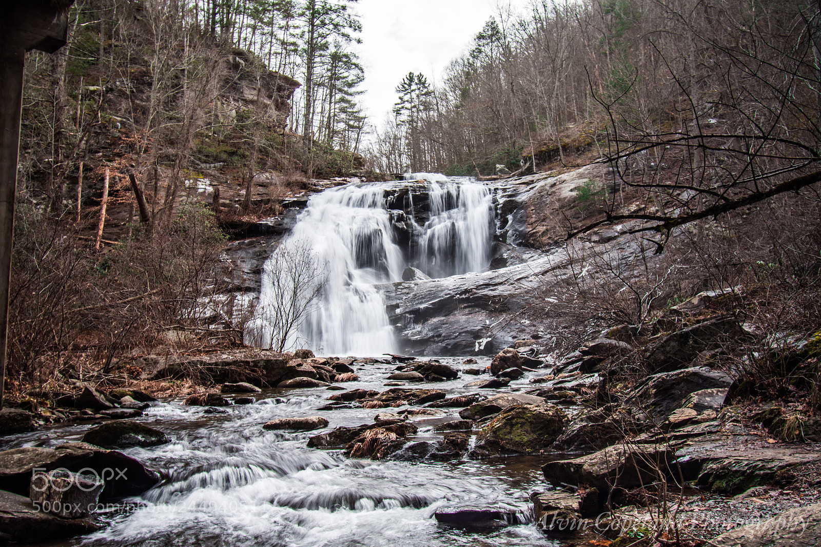Nikon D7200 sample photo. Bald river falls photography