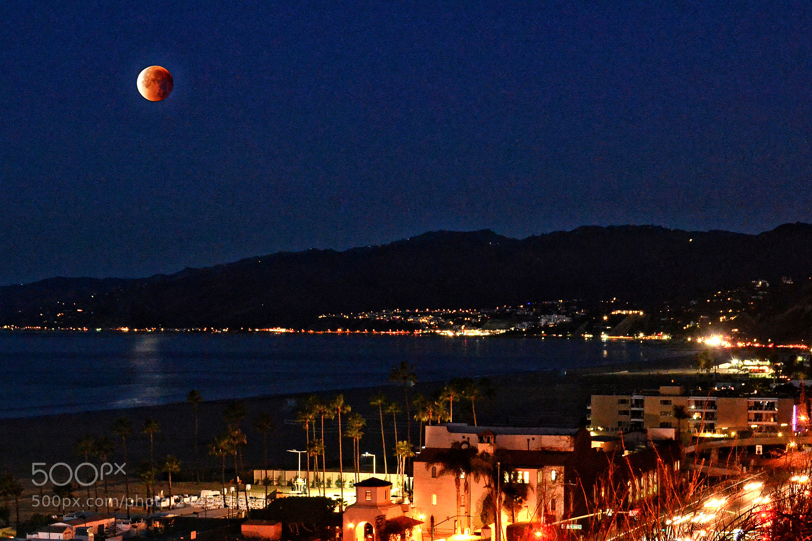Nikon D3100 sample photo. Total lunar eclipse photography
