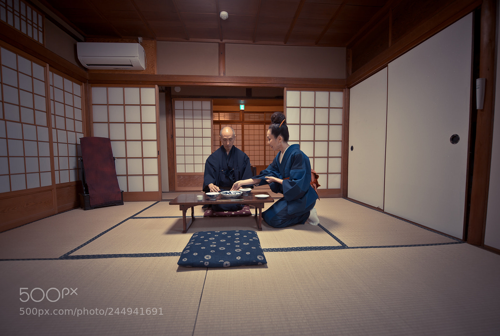 Nikon D610 sample photo. Senior japanese couple moments photography