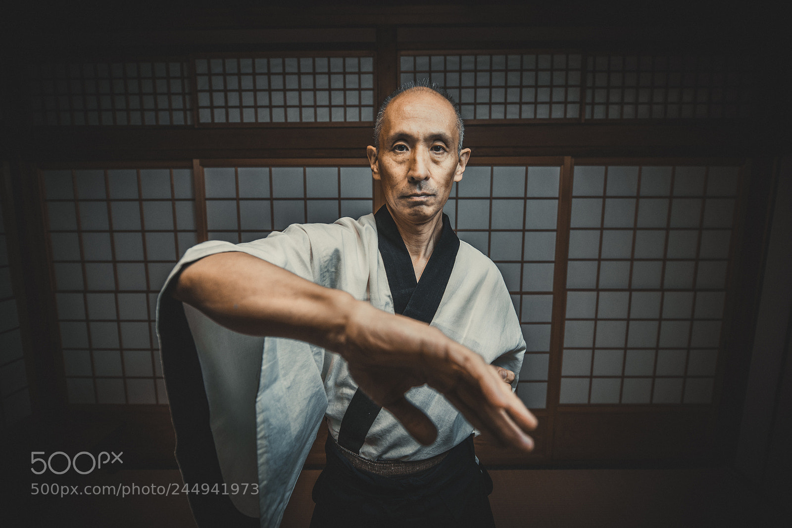 Nikon D610 sample photo. Senior martial art master photography