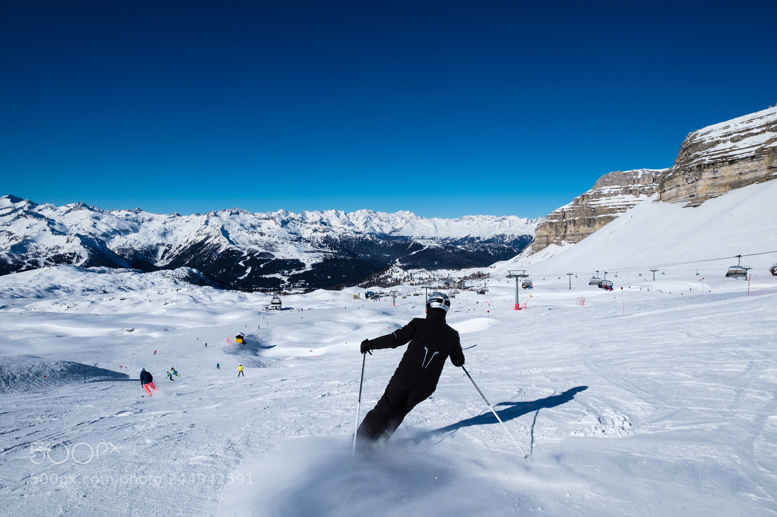 Fujifilm X-T2 sample photo. Enjoying the slopes, madonna photography