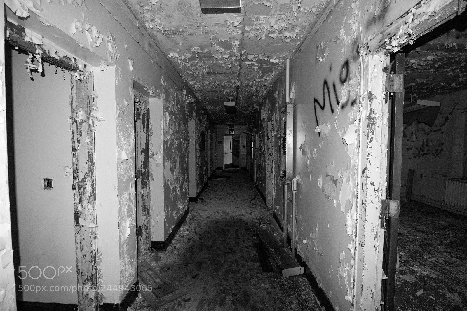 Nikon D7100 sample photo. Down the hallway photography