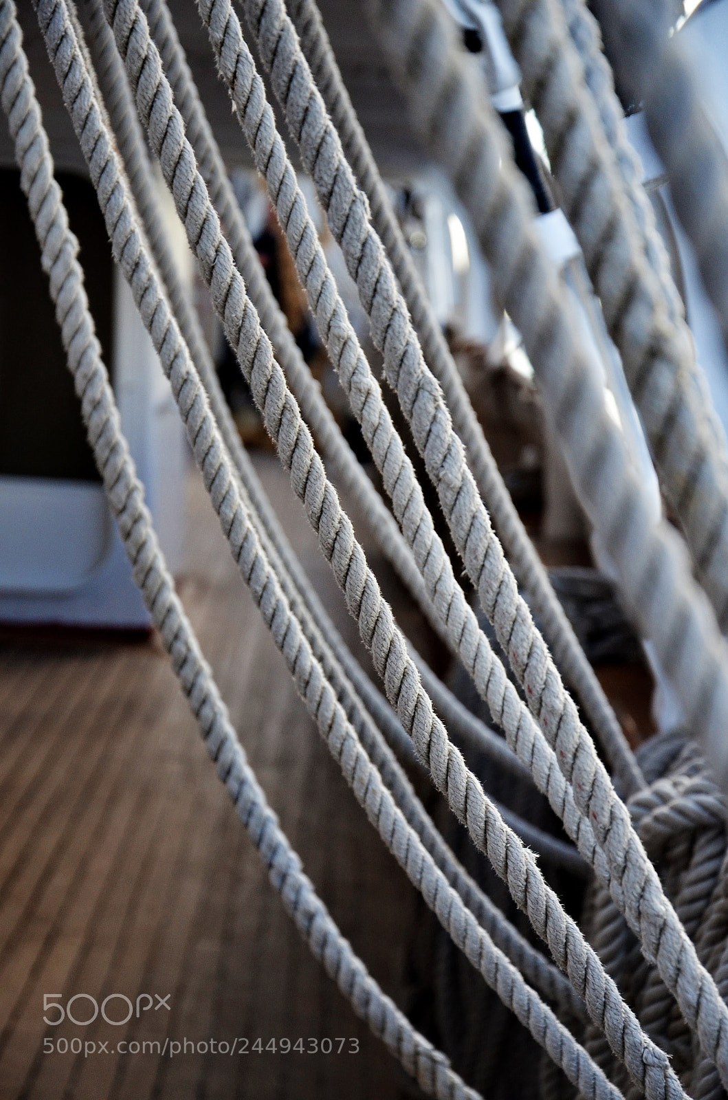 Nikon D5100 sample photo. Ropes. photography