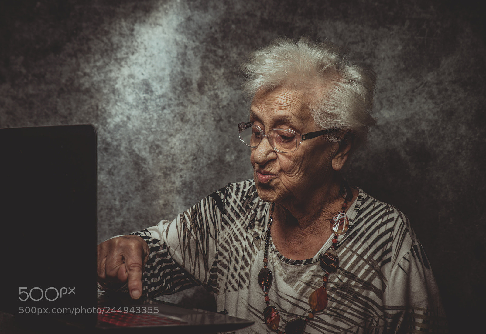 Nikon D610 sample photo. Grandmother portrait set in photography