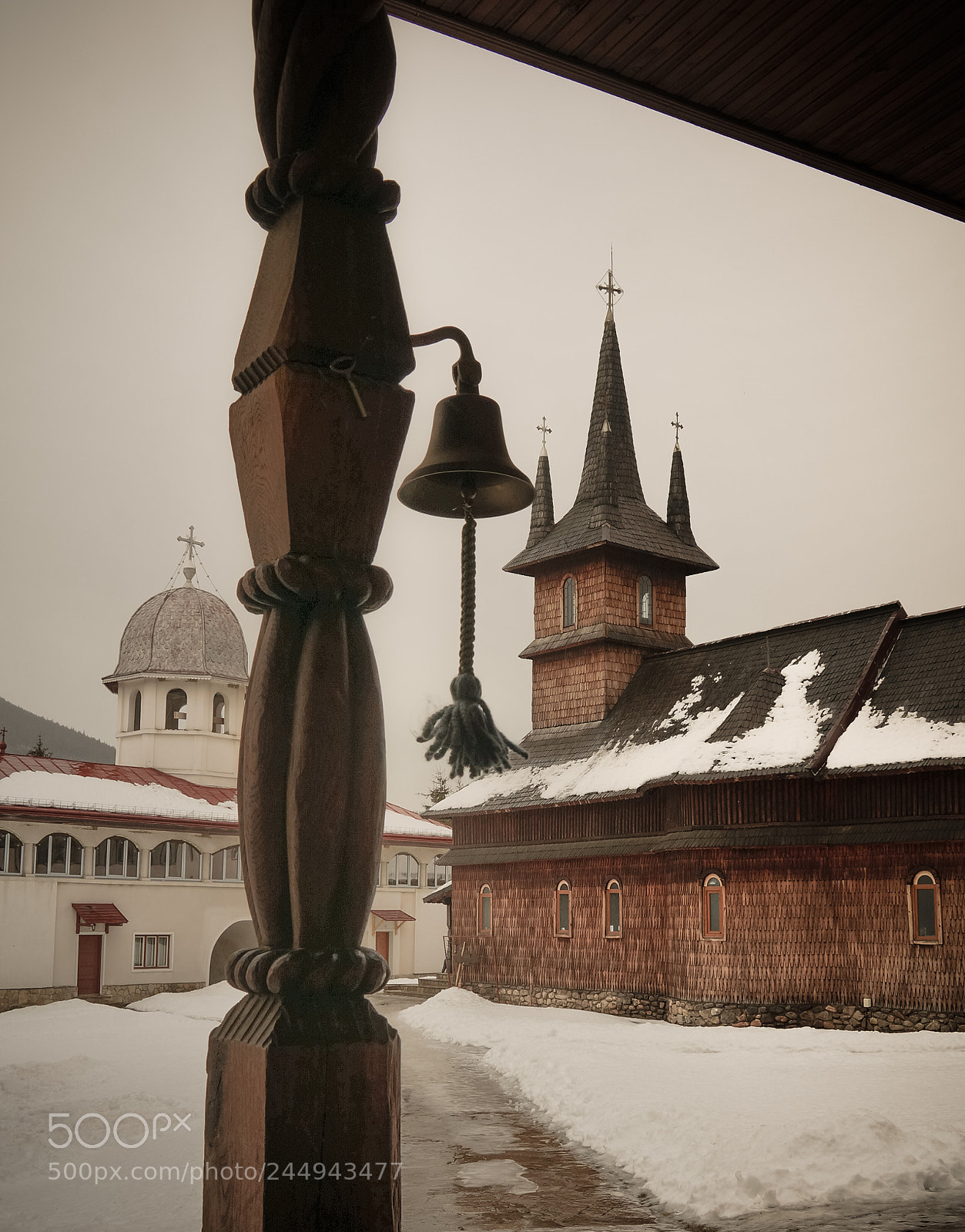 Sony Alpha NEX-5R sample photo. Monastery bell photography