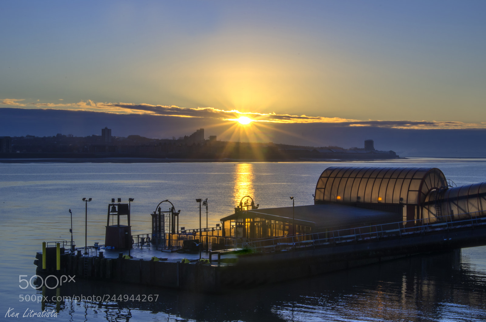 Pentax K-5 sample photo. Mersey sunrise photography