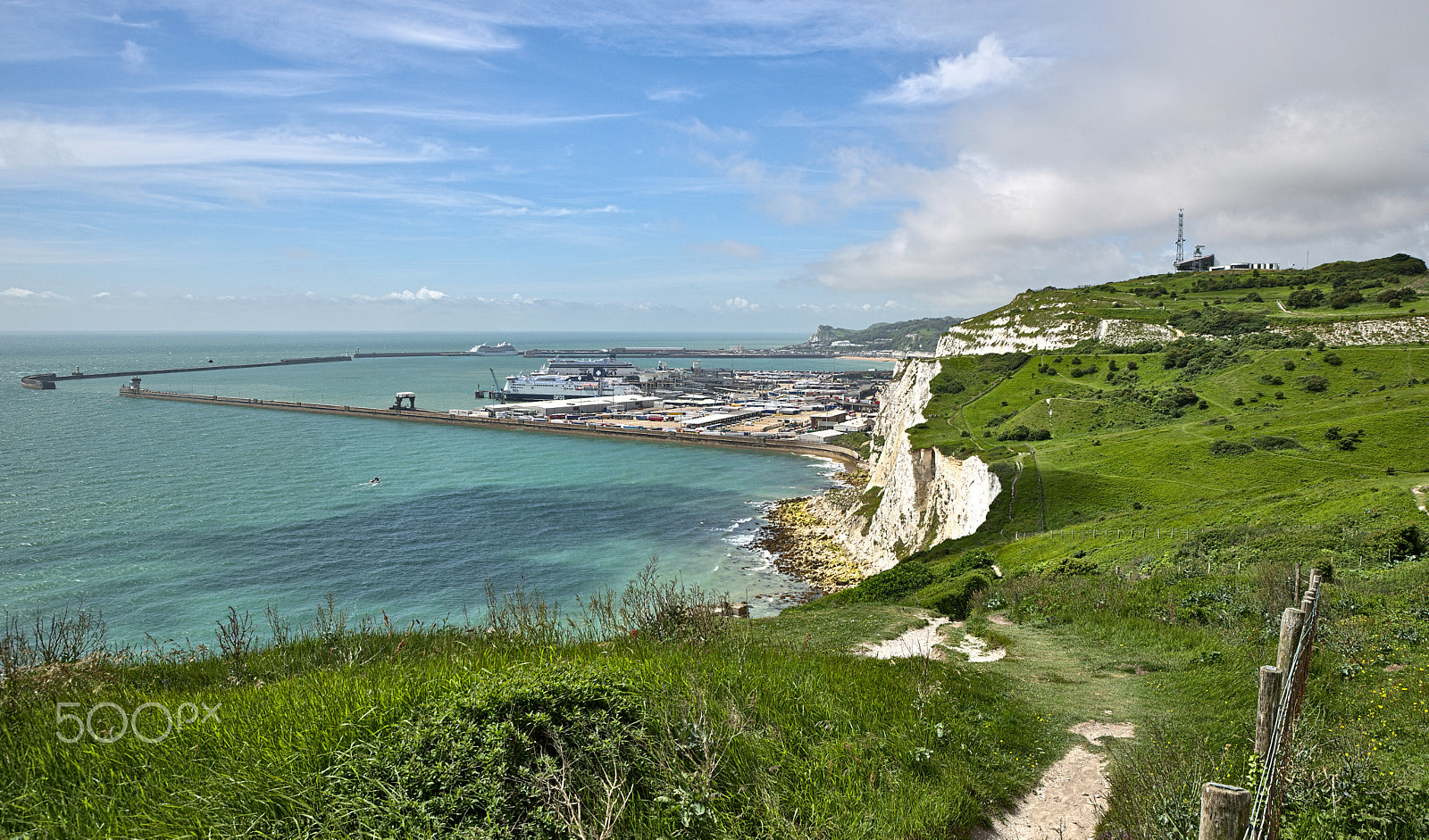 Nikon D610 sample photo. Dover ferry port photography