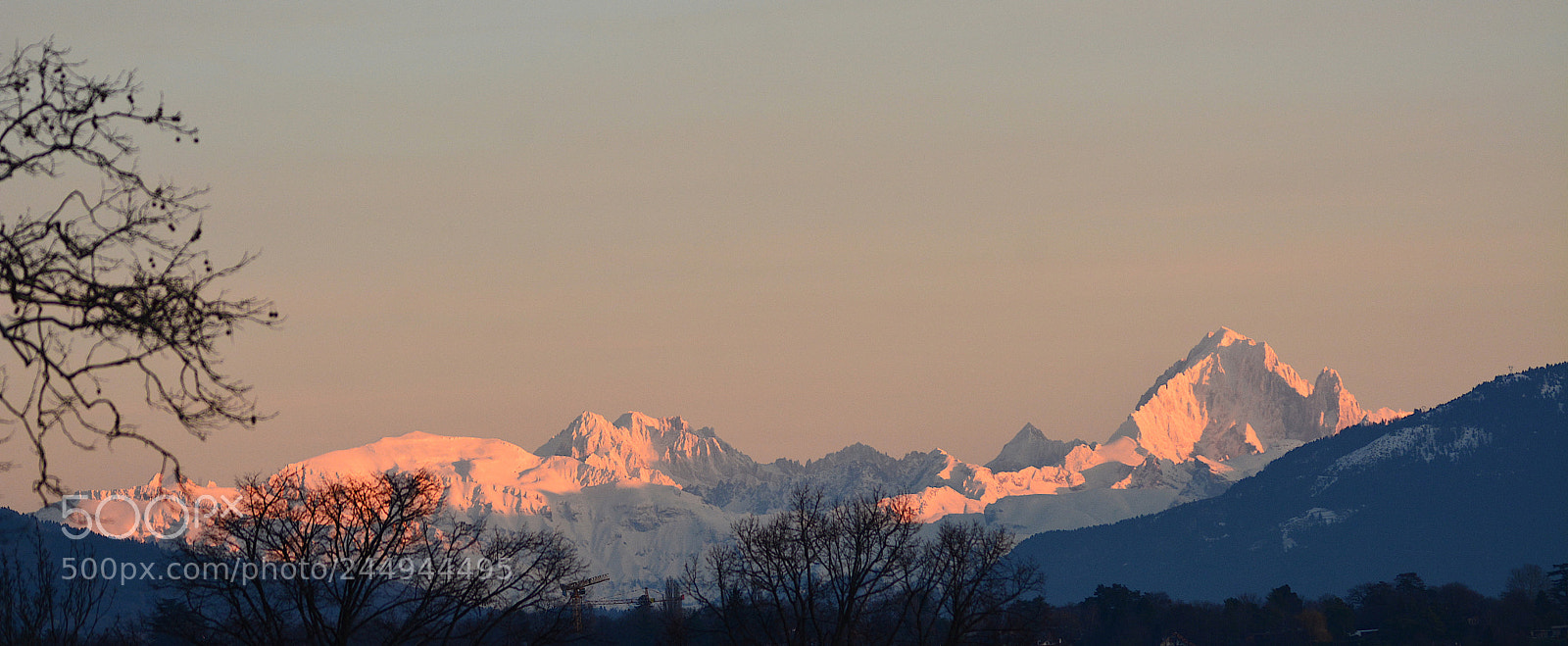 Nikon D7100 sample photo. Zoom aiguille verte vall photography