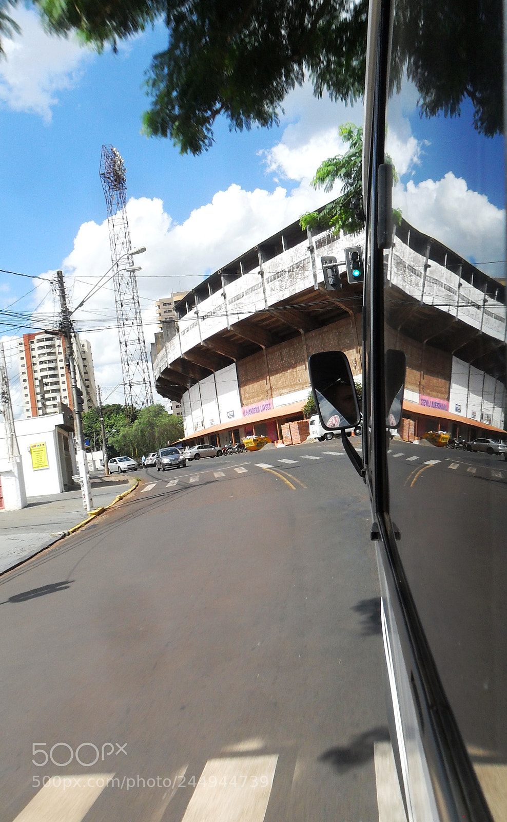 Samsung ES65, ES67 / VLUU ES65, ES67 /  SL50 sample photo. Rua que se distorce photography
